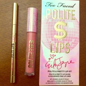 🎀SOLD🎀Too Faced x Erika Jayne polite lip kit